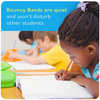 Bouncybands Bouncybands for Extra-Wide School Desks, Blue Tubes DWBU